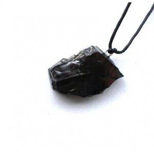 Shungite Pendant Elite Noble Stone Original Healing Crystal Karelia RussiaMEDIUM